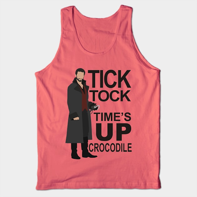 Captain Hook - Tick Tock Tank Top by eevylynn